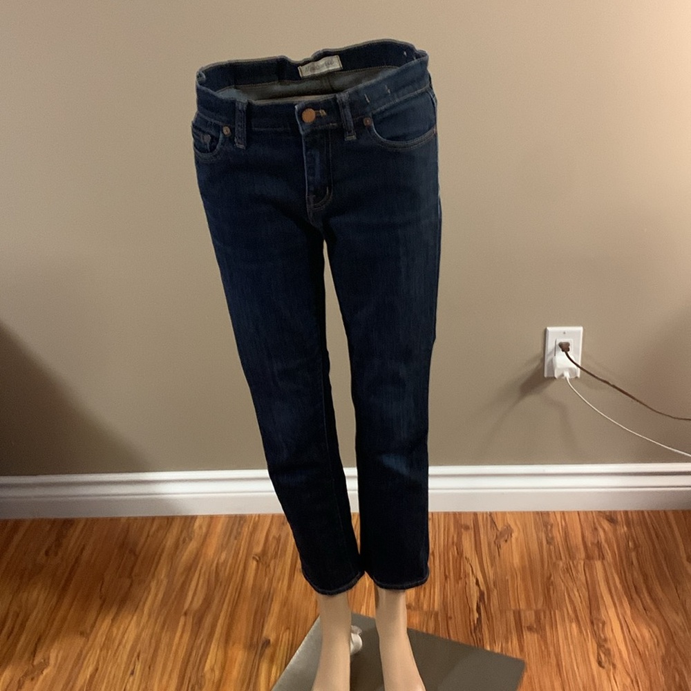 Madewell Alley Straight Women's Dark Blue Jeans Size 27